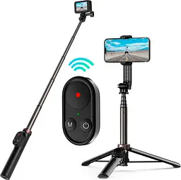 Штатив-монопод Telesin Remote Control Selfie Stick для GoPro 13/12/11/10/9/8/Max [TE-RCSS-001] [91379] - мініатюра 2