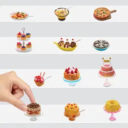 Ігровий набір для творчості MGA's Miniverse Mini Food Створи вечерю (591825) - мініатюра 5