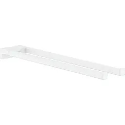 Тримач для рушника Hansgrohe AddStoris 44.5 см подвійний нерухомий Matt White 41770700 Білий матовий