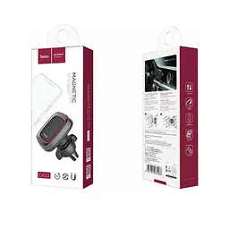 Холдер Hoco CA23 Lotto series magnetic air outlet holder Чорний - мініатюра 2