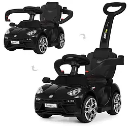Дитячий електричний автомобіль Bambi Racer 6V одномісний до 25 кг Чорний (DE-169-E-1044) - мініатюра 3