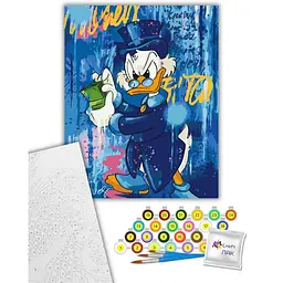 Картина за номерами "Scrooge McDuck" 40x50 см Art Craft (11566-AC) - мініатюра 2