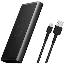 Портативна батарея ZMI Wireless Charging Power Bank 10000 mAh Type-C Black (WPB100) - мініатюра 2