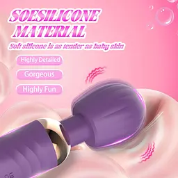 Вібратор B - Series Cute Little Fairy Wand 14 см (фіолетовий) - мініатюра 12