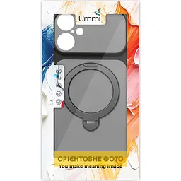 Чохол Ummi Full Camera with MagSafe HQ Ring для Apple iPhone 17 Air (6.5") Black - мініатюра 2
