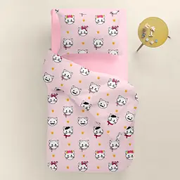 Дитяча постільна білизна в ліжечко PINK PARIS CATS COSAS (4822052505687) - мініатюра 2