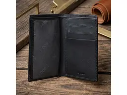 Чоловіче портмоне із натуральної шкіри Cortina 5015 nero Чорне 9,5х13 см TONY PEROTTI acs0032466 - мініатюра 5