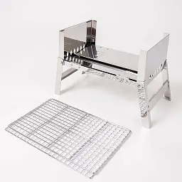 Гриль вугільний Bo-Camp Compact Delux Silver (8108360) - мініатюра 6