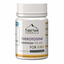 Капсули Tibetan Formula Теротозин дитячий для щитовидної залози 720 капсул