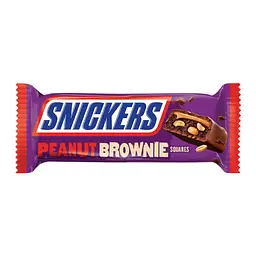 Батончик Snickers Peanut Brownie 34 г