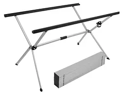 Стіл Bo-Camp Lamel 121x80 см Aluminium (1404438) (DAS303287) - мініатюра 6