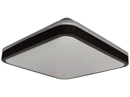 Стельовий світильник Glow матовий 60W 391 x 391 x 65 мм 3000К-6500К з ДК махагон