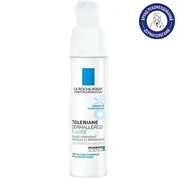Флюїд для обличчя та шкіри навколо очей La Roche-Posay Toleriane Dermallergo Заспокійливий та зволожуючий догляд, для гіперчутливої та схильної до алергії нормальної та комбінованої шкіри 40 мл (MB353900) - мініатюра 2