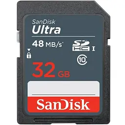 Карта пам'яті SanDisk 32GB SDHC class 10 UHS-I Ultra Lite (SDSDUNR-032G-GN3IN)