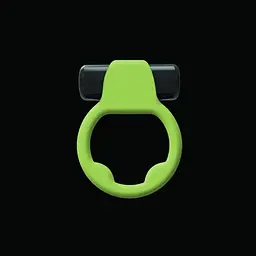 Ерекційне кільце Clara Morgane Pro Super Vibra Ring Phosphorescent, 4.5 см (зелений) - мініатюра 4