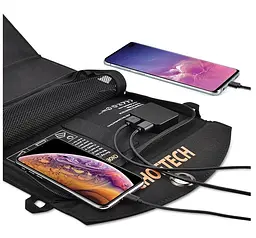 Портативна сонячна панель Choetech SC-001 2xUSB 19W - мініатюра 3