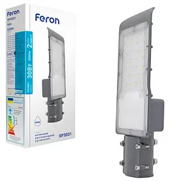 Світлодіодний консольний світильник Feron SP3031 30 Вт 6500K сірий (32576)