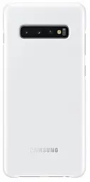Чохол протиударний Official LED Cover EF-KG973CWEGRU для Samsung Galaxy S10 (6.1") White - мініатюра 5