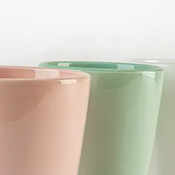 Горщик для квітів МВМ My Home, 16 см, зелений (DH-FLOWERS-29 GREEN) - мініатюра 7