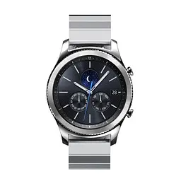 Ремінець для Samsung Gear S3 Frontier - срібний ширина кріплення 22мм нержавіюча сталь Watchbands Stainless Steel (WB005METALSILVERS3) - мініатюра 3