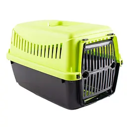 Переноска для тварин до 4-х кг MP Bergamo GIPSY XS Green 39x26x25 см (двері пластик)