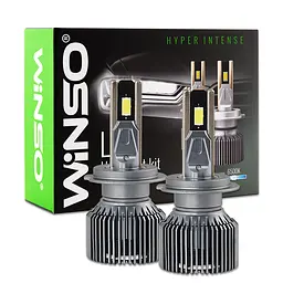 Автолампа Winso LED H7 12/24V 130Вт 11000Лм 6500K CSP3570 2шт(799700)