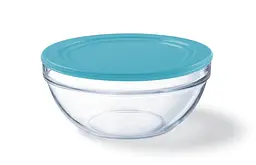 Контейнер салатник Luminarc Stackable Caps скло 1.1 л 17 см прозорий (X0949)