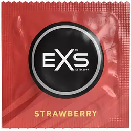 Презерватив EXS Strawberry Flavour Condom 1 шт 81240004927 104683