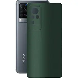 Захисна плівка StatusSKIN для Vivo X60 Pro 5G Корпус Вініл Зелена матова