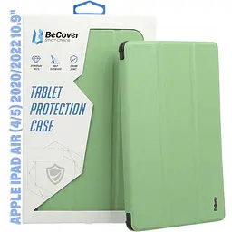 Чохол-книжка BeCover Tri Fold Soft TPU Silicone для Apple iPad Air 4/5 2020/2022 10.9" Green (711131) - мініатюра 6