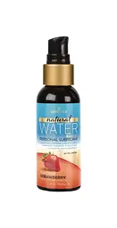 Лубрикант Sensuva Natural Water-Based Strawberry - Ароматизована на водній основі, 57 мл (полуниця)