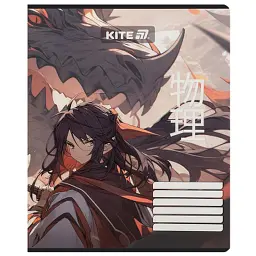 Зошит Kite Anime, 18 аркушів, лінія (K25-237-1) - мініатюра 9