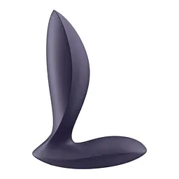 Анальна вібропробка Satisfyer Power Plug силіконова водонепроникна іграшка для яскравих відчуттів - миниатюра 3