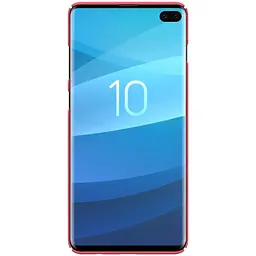 Чохол-накладка Nillkin Super Frosted Shield Samsung Galaxy S10+ G975 Red - мініатюра 3