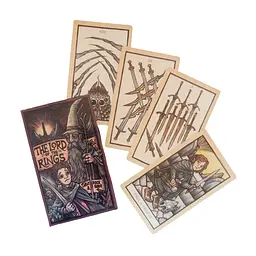 Карти Таро Володар Перстень The Lord of the Rings Tarot Deck and Guide 78 штук у комплекті 12 см - мініатюра 3