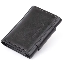 Чоловіча шкіряна візитниця GRANDE PELLE 7,5х10х1 см acs0015973 - мініатюра 2
