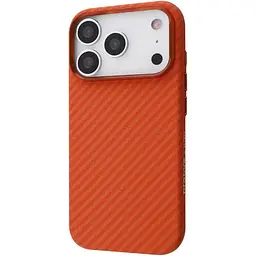 Чохол Proove Gleam Case with Magnetic Ring для Apple iPhone 17 Pro Orange Fiber (PCGCIP17P078) [162052]