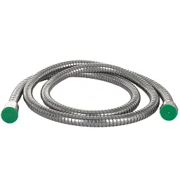 Шланг для душа 1/2" SS розтяжний з підшипником 150-180см AQUATICA XB-9353 (9792040) - мініатюра 2