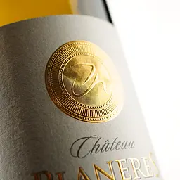 Вино Chateau Planeres Cuvee Chantail Blanc AOP Cotes du Roussillon, біле, сухе, 0,75 л - мініатюра 3