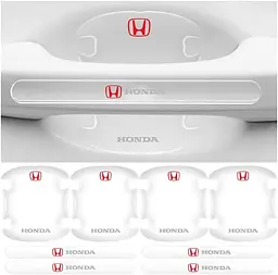 Комплект захисних плівок Нано під ручки авто (відбійник на дверях) Honda 8 шт - мініатюра 3