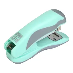 Степлер Buromax пластиковий PASTEL, 20 аркушів, (скоби №24, 26), 111 х 62 х 32 мм, м'ятний (BM.4215-38) - мініатюра 2