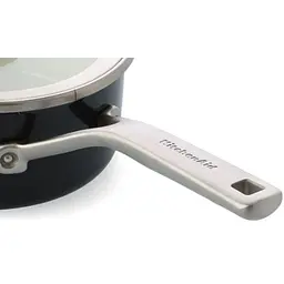 Ківш KitchenAid Steel Core з кришкою 20 см 2.4 л чорний (CC003288-001) - мініатюра 2