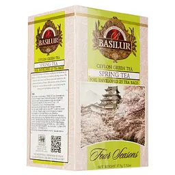 Чай зелений Basilur Four Seasons з вишнею, 25 пакетиків (812248) - мініатюра 2