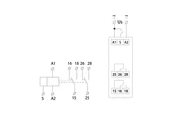 Реле часу багатофункціональне NTE9‑M2 AC/DC 12‑240V АСКО‑УКРЕМ (A0010240006) - мініатюра 5