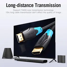 Кабель Vention HDMI-HDMI V 1.4 10 м (AACBL) - мініатюра 9