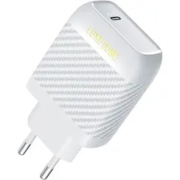 Мережевий зарядний пристрій Luxe Cube Dynamic 18W White (4446689880643)