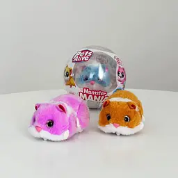 Інтерактивна 'яка іграшка Pets & Robo Alive Alive Кумедний хом'ячок фіолетовий (9543-3) - мініатюра 4
