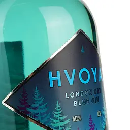 Джин HVOYA London Dry Blue 40% 0.5 л - мініатюра 3