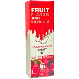 Оральний лубрикант Olo Fruit зі смаком вишні 120 мл (ROZ6501053495) - мініатюра 2