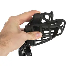 Намордник для собак Trixie Muzzle Flex гумовий M чорний (17612) - мініатюра 3
